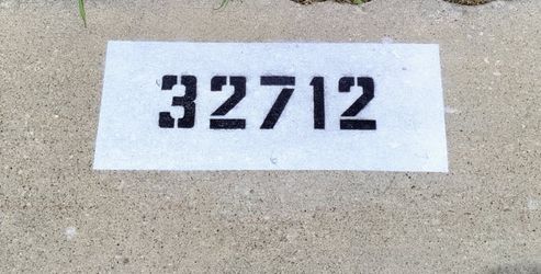 ADDRESS NUMBERS