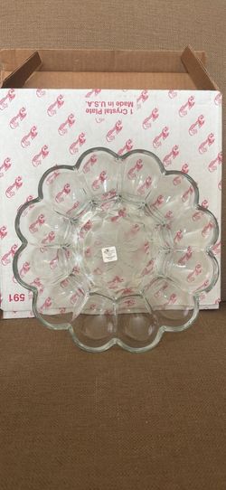 1 Crystal Plate Princess House