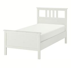 Twin Bed- White