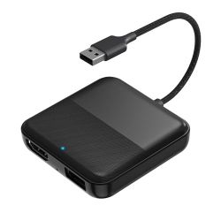Car TV Mate, HDMl Multimedia Adapter for Cars with Factory Wired CarPlay, Car TV Converter for Fire TV Stick Game Consoles Screen Throwers HDMI Output