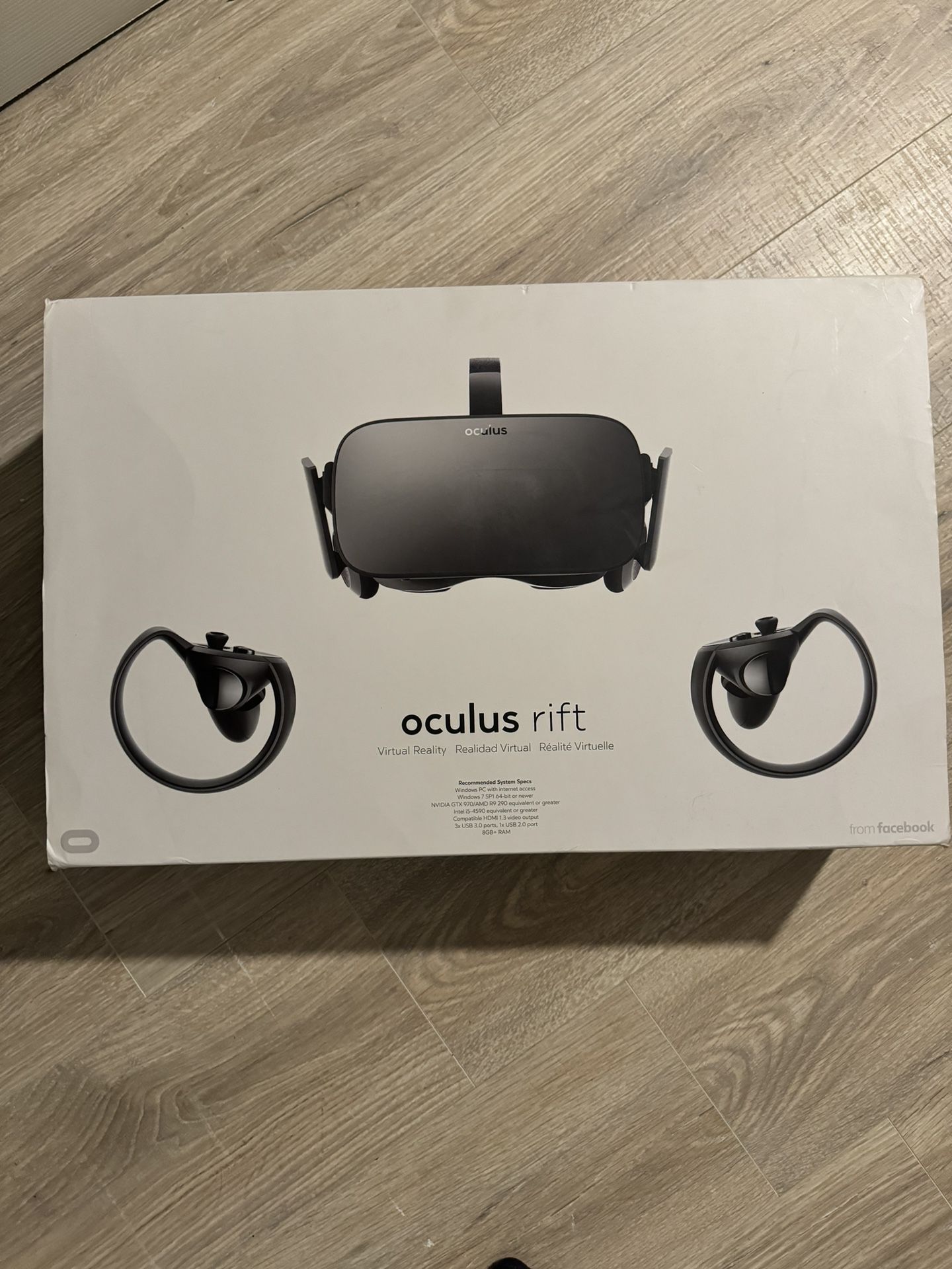 Oculus Rift Vr Headset