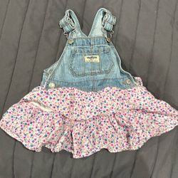 Oshkosh Denim Overall Dress 