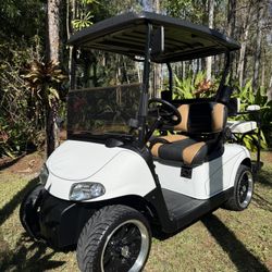 MINT 2014 EZGO 48 VOLT RXV GOLF CART!! RUNS AND DRIVES GREAT!!
