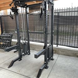 Vesta Fitness PRO SERIES Ultimate Half Rack Functional Trainer/Smith Machine