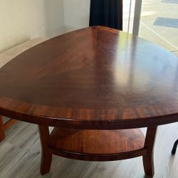 Real Wood Dining Table 