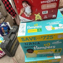 Pampers,huggies New