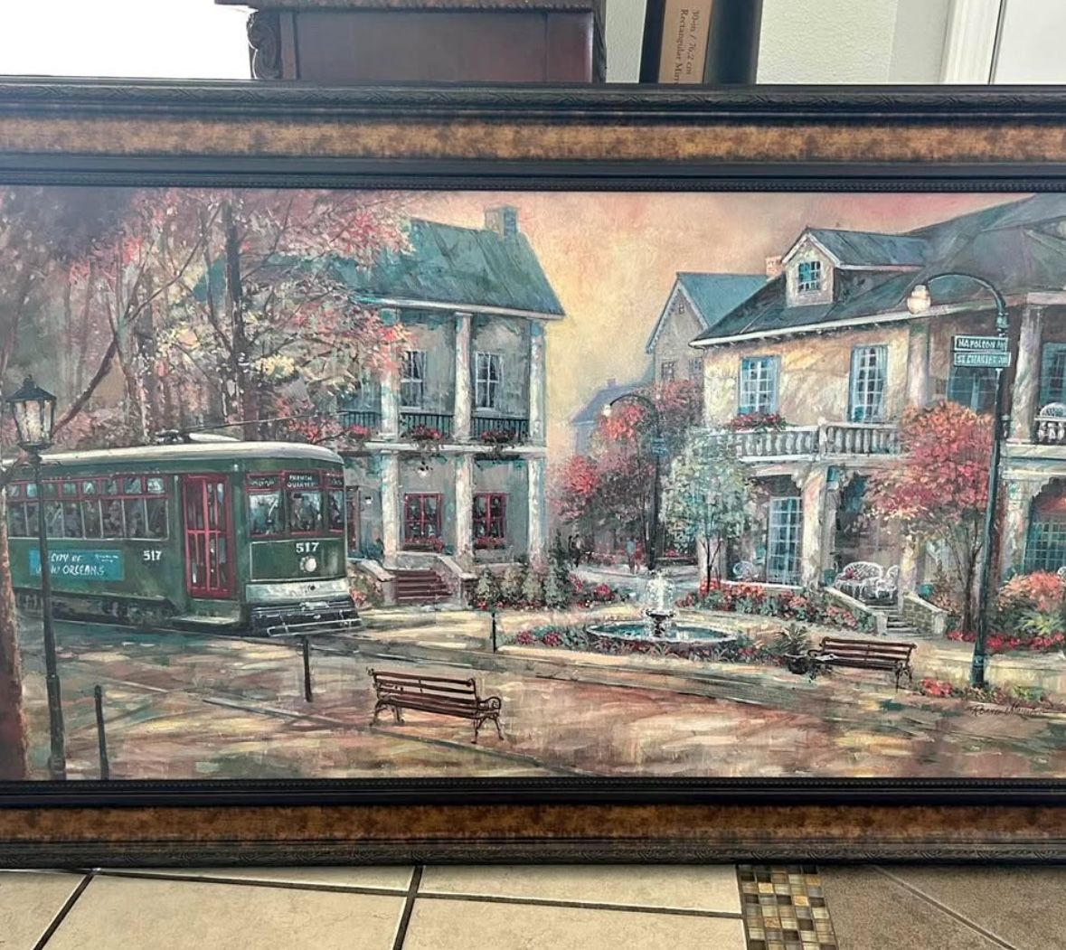 New Orleans Framed Painting
