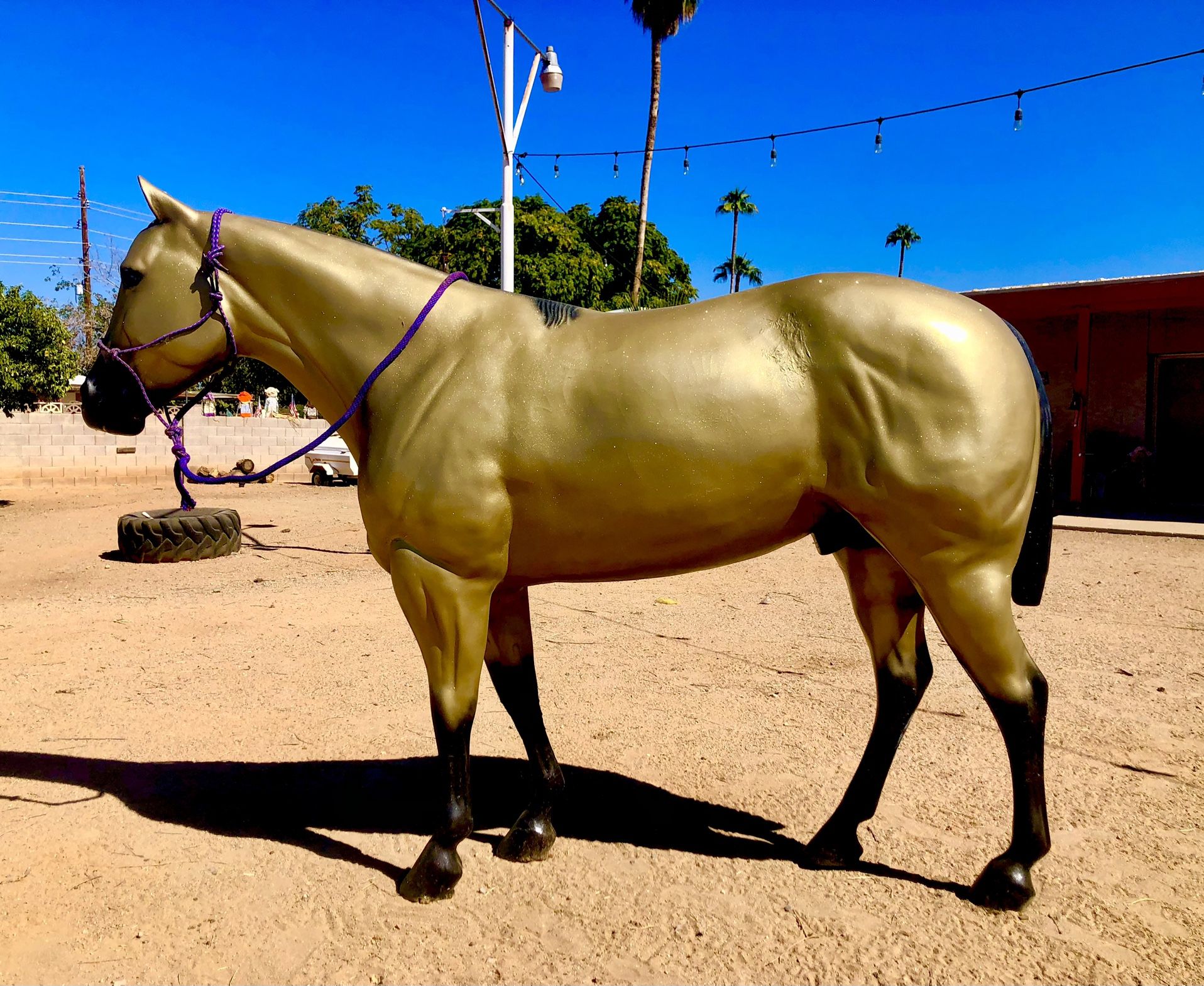 Life size fiberglass Horse statue for Sale in Phoenix, AZ OfferUp