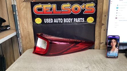19 25 Acura RDX LH Tail Light OEM.