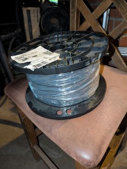 #8 awg thhn stranded black wire 500' roll