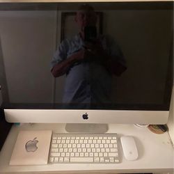 iMac 27” With Wireless Keyboard And Mouse 