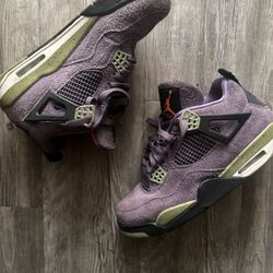 Canyon Purple Jordan 4s Sz 10m 11.5 W 