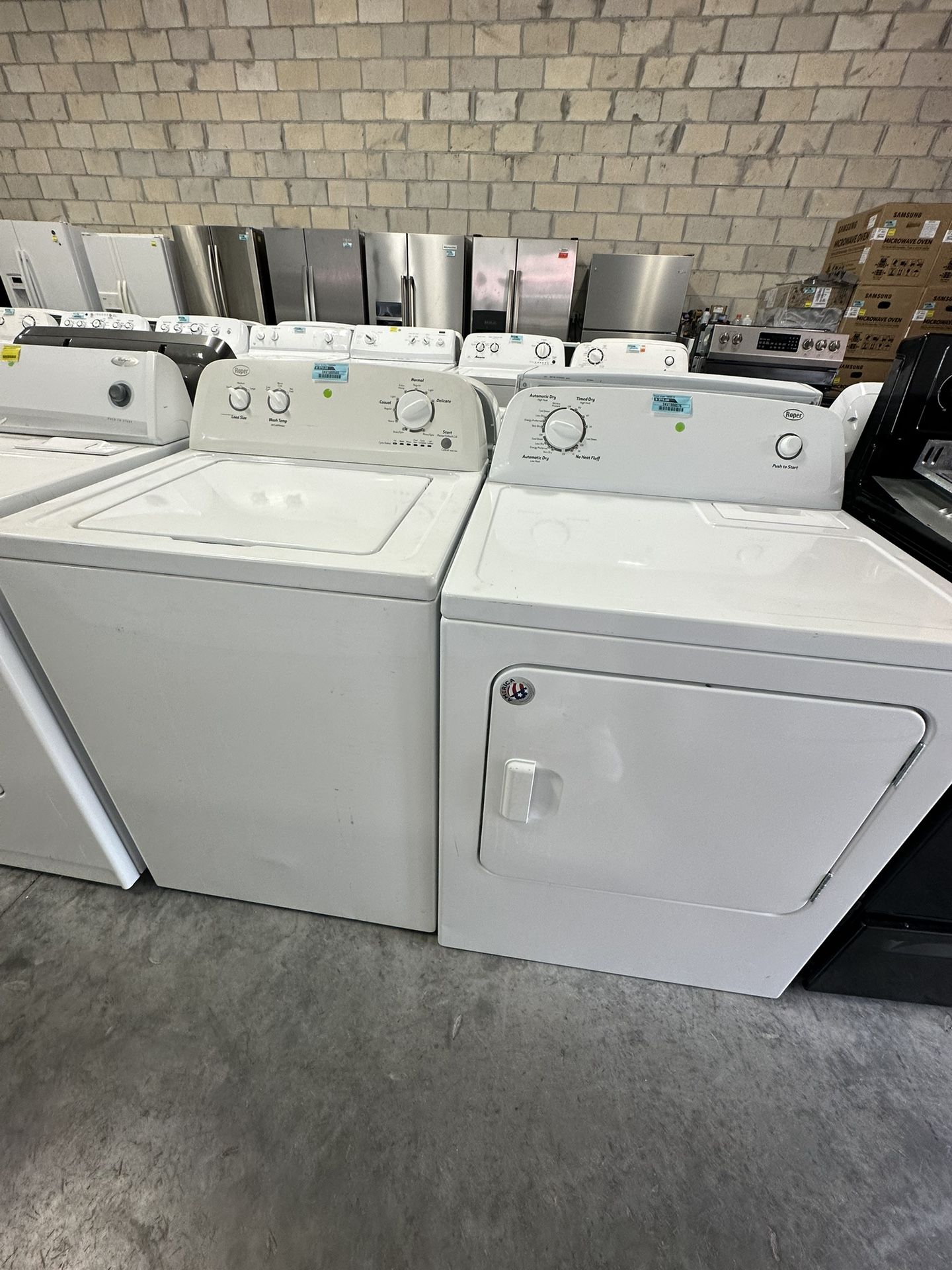 Roper Washer & Dryer