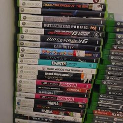 Xbox 360 games and original xbox games 4 for $30 only 
