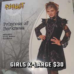 Girls X-Large New Costume