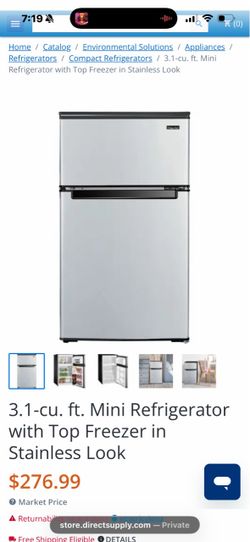 Magic chef mini fridge with freezer