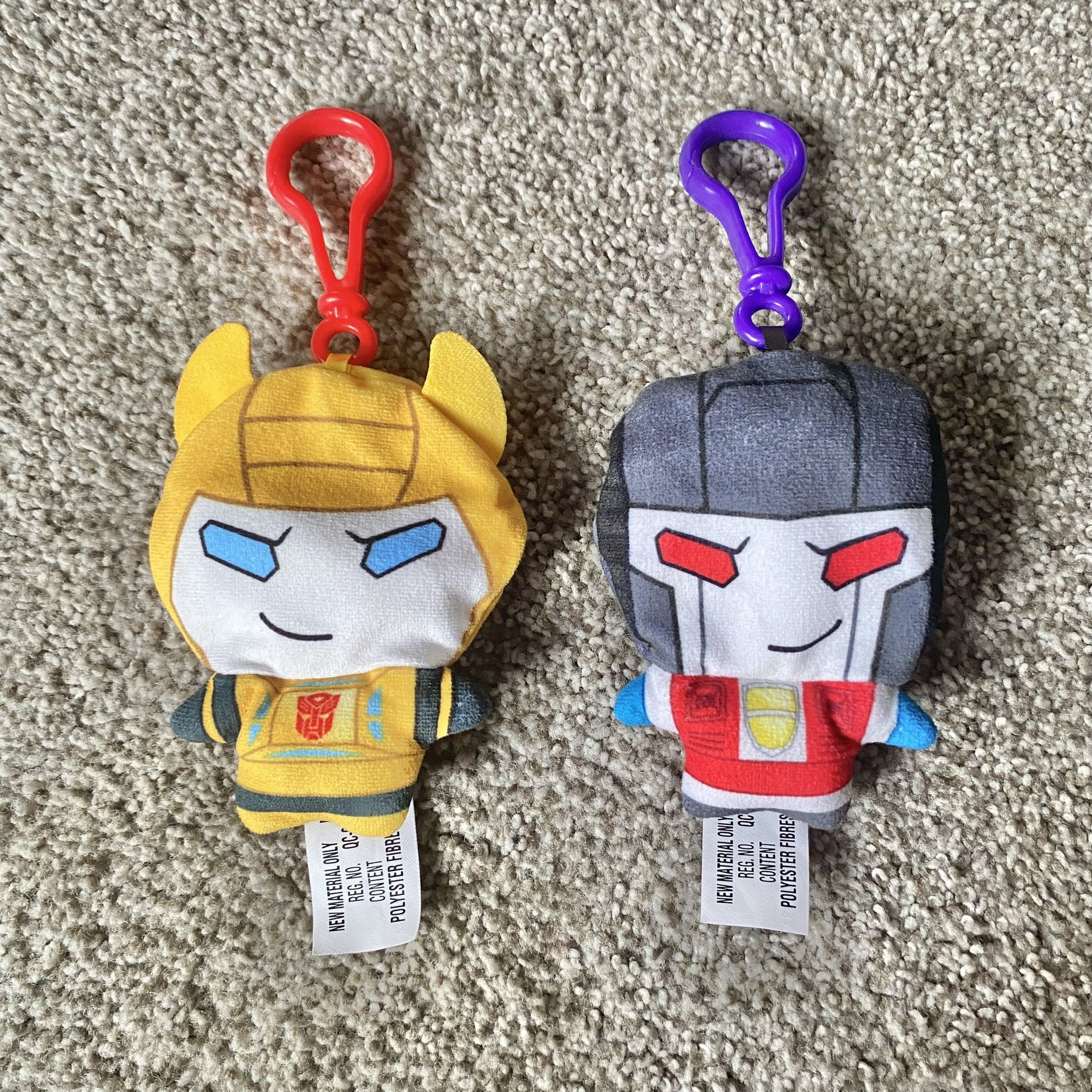 Transformers Clip Bots Bumblebee & Starscream