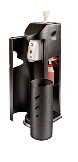 The Cleaning Station Wipes Dispenser + Hand Sanitizing Station