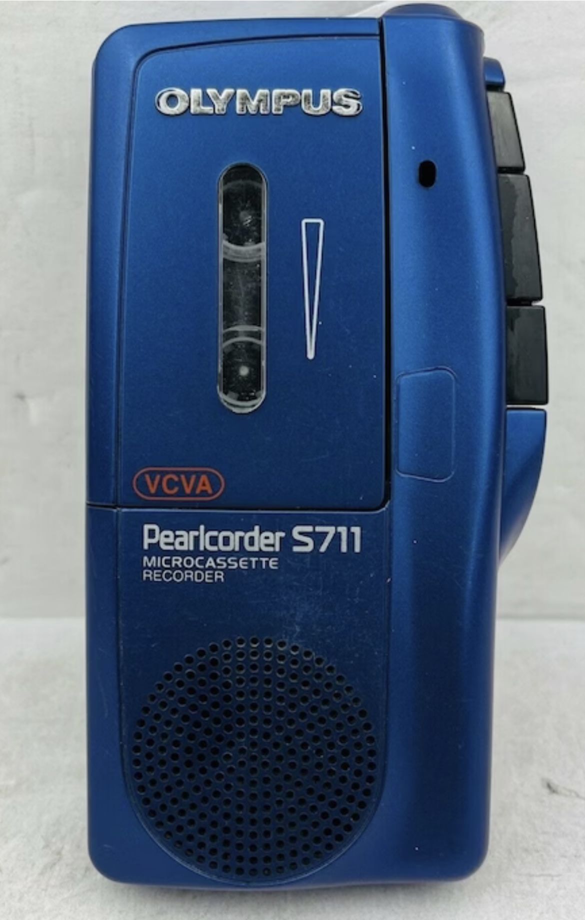 OM Digital Solutions S 711 Microcasette Recorder (Blue)
