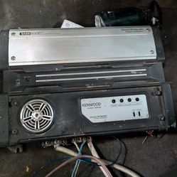 a Kenwood KAC-7800 Stereo/Bridgable Power Amplifier, 