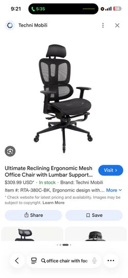 Chair office ergonomic