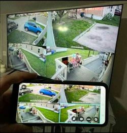 4 #Camaras-De-Seguridad -CCTV Security Cameras With Recorder✔️IN$TALADAS 💯