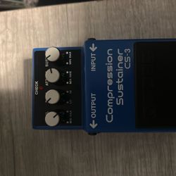 Cs-3 Compression Sustainer Pedal 