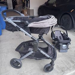 Car seat, stroller, bassinet combo