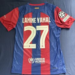 Lamine Yamal Barcelona Soccer Jersey 