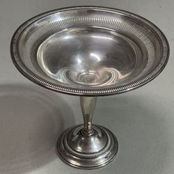 Vintage 1950's Kenilworth Sterling Silver Weighted Compote No. 31