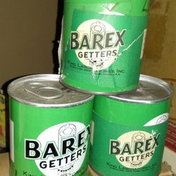 3 Unopened Cans Of Barex Getters For Vacuum Tubes In Seattle 