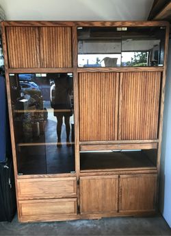 Entertainment center/shelves