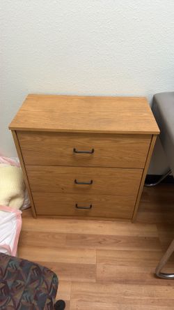 3 drawer dresser/ storage