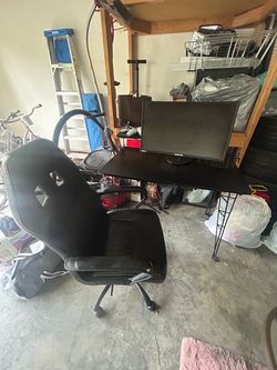 Boys Gaming Table with monitor and chair