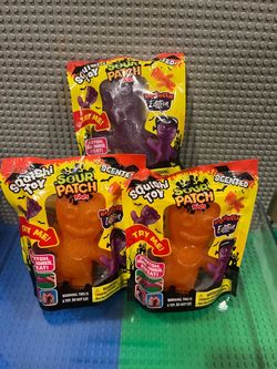 Halloween Squishi toys Sour Patch Kids