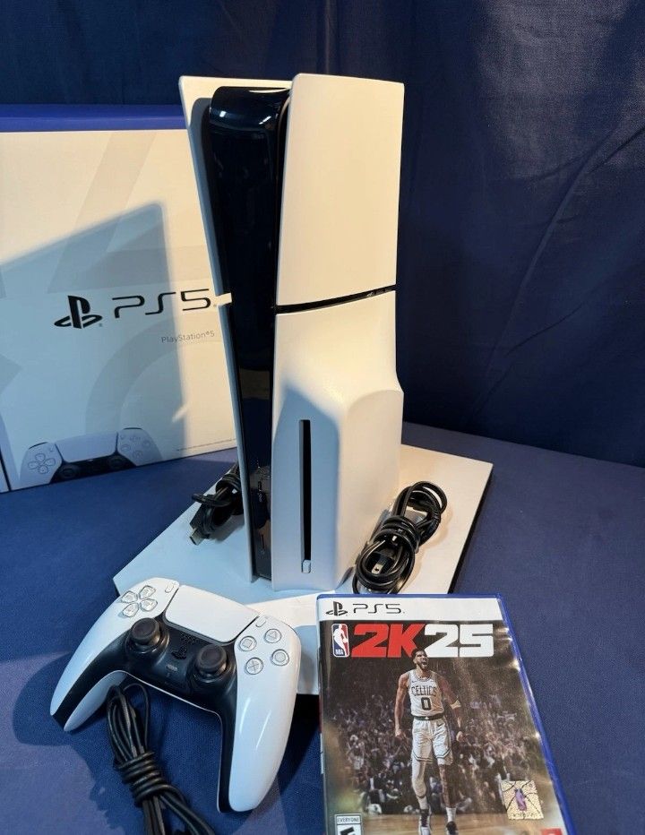 Sony PlayStation 5 Disc Edition New PS5 Working Console, Controller, Headset
