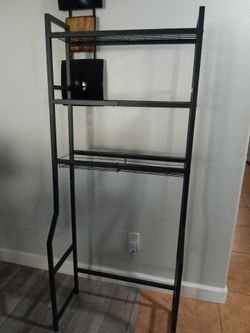 Kisure Over-the-Toilet Storage Rack ( DOES NOT HAVE TOILET PAPER HOLDER ) For $25