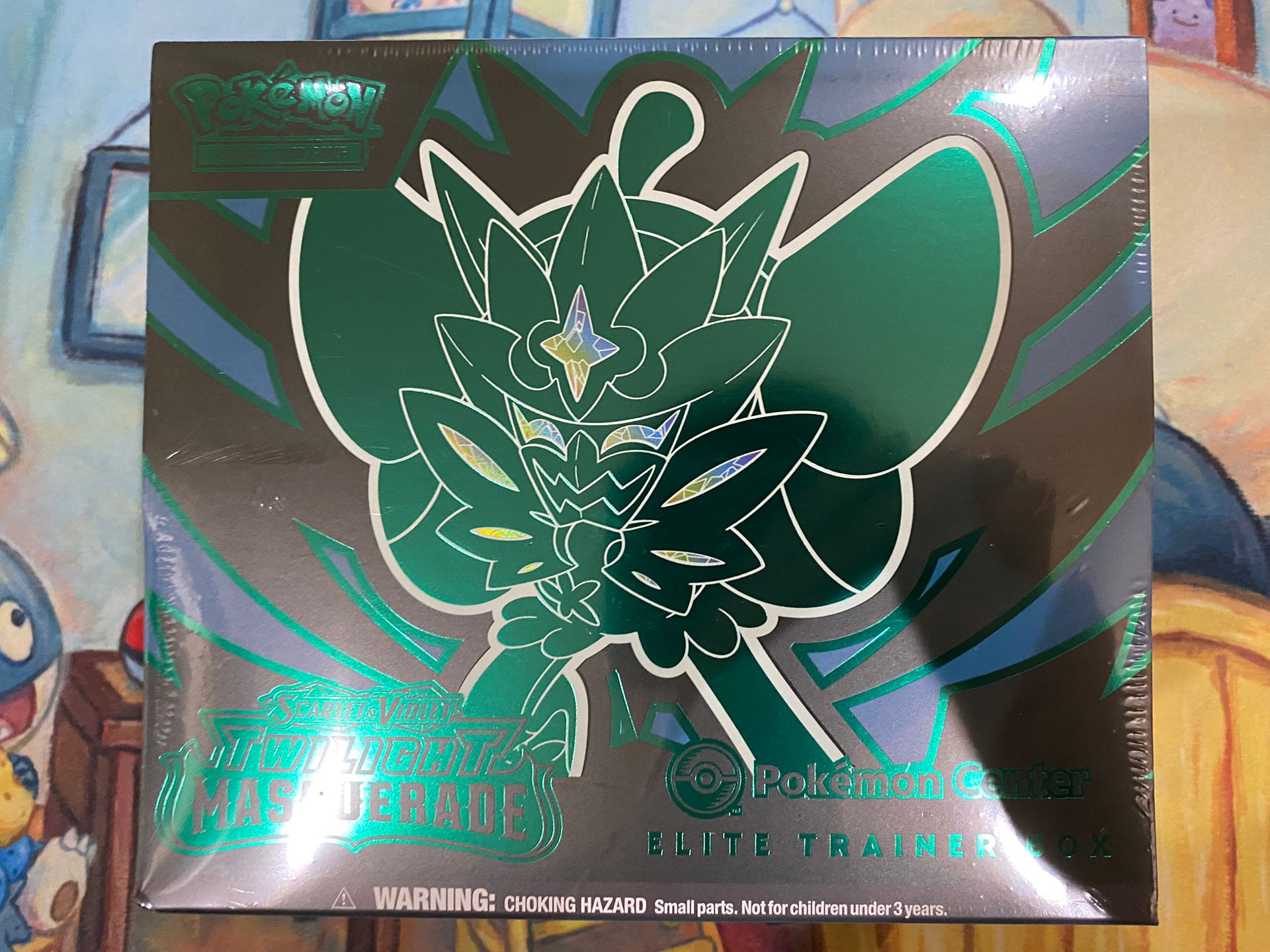 Pokémon Card TCG Scarlet & Violet Twilight Masquerade Pokemon Center Exclusive Elite Trainer Box
