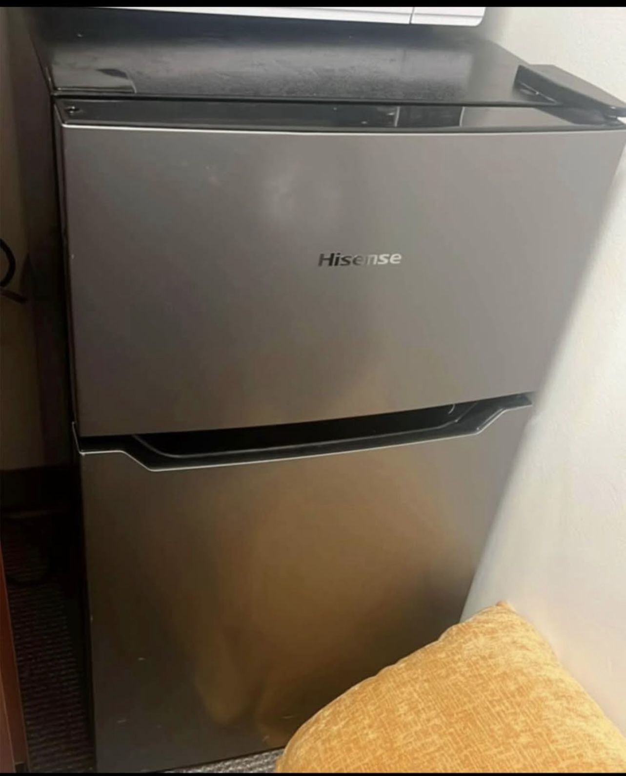 Dorm Style Spacious Refrigerator And Microwave