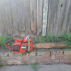 Vintage Homelite Super 650 Chainsaw Old School Logging Saw