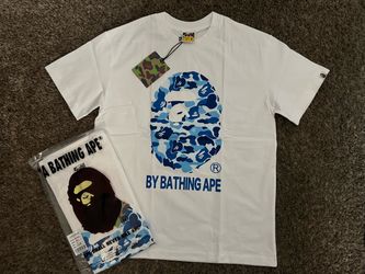 Blue camo bape tee