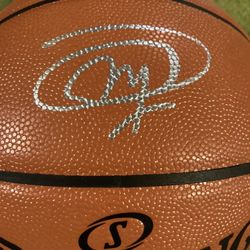 Joel Embiid Autographed Basketball with COA 