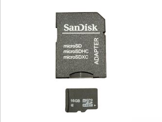 Micro SD Card 16GB TF Memory Card with SD Adapter