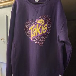 Takis Purple Heart Sweater XL-XXL 