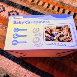 Dual Baby Car Camera for 2 Kids