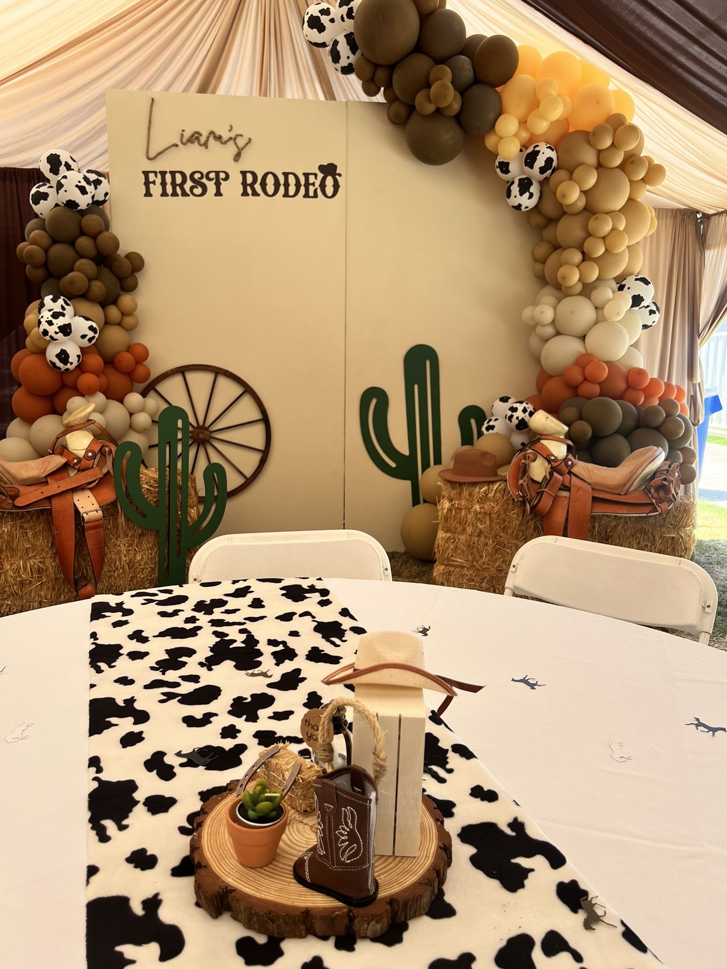 my first rodeo decoration