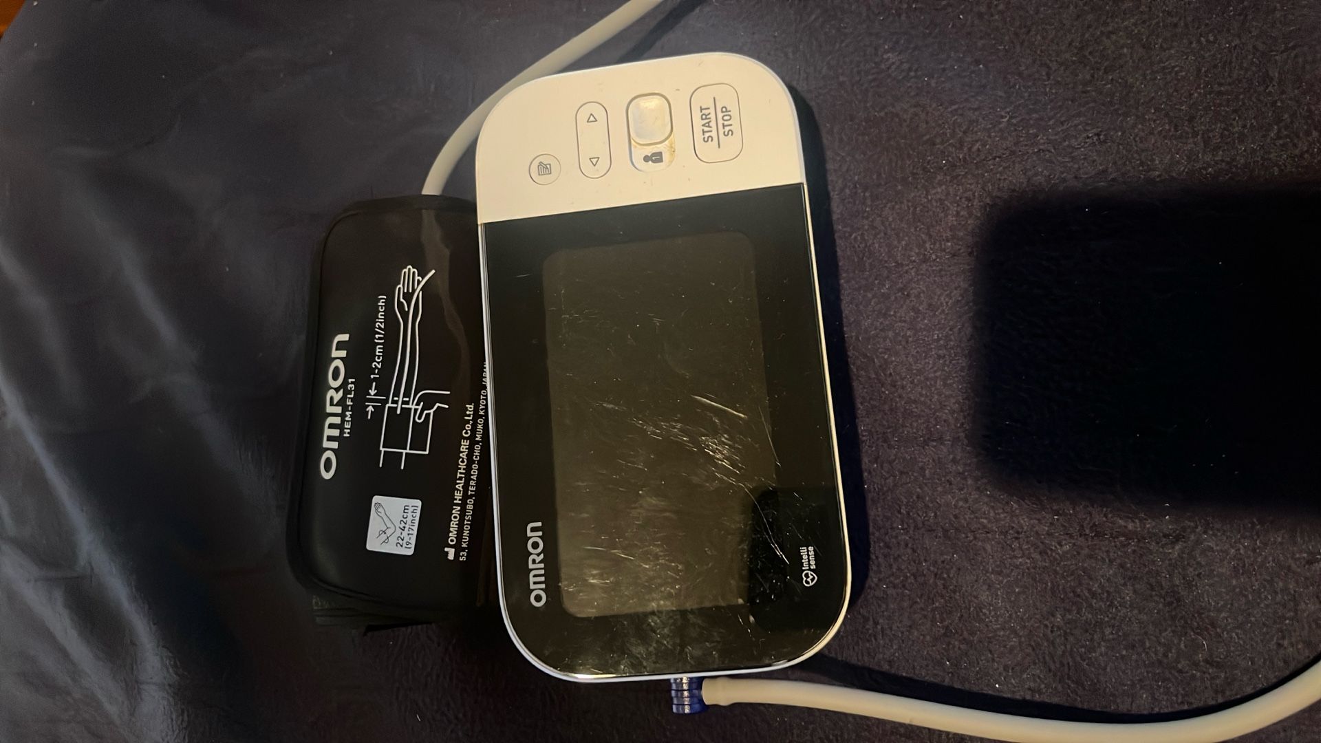 New! Omron Blood Pressure Monitor With Bluetooth