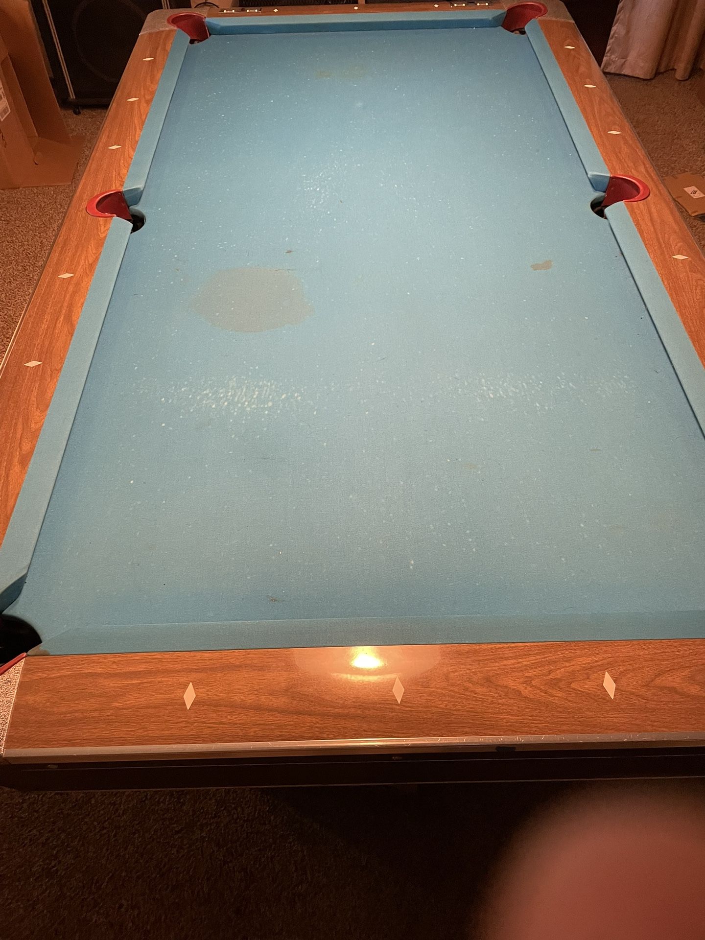 Pool Table Slat 7 Ft Pool Table - Slate Top for Sale in Tacoma, WA - OfferUp