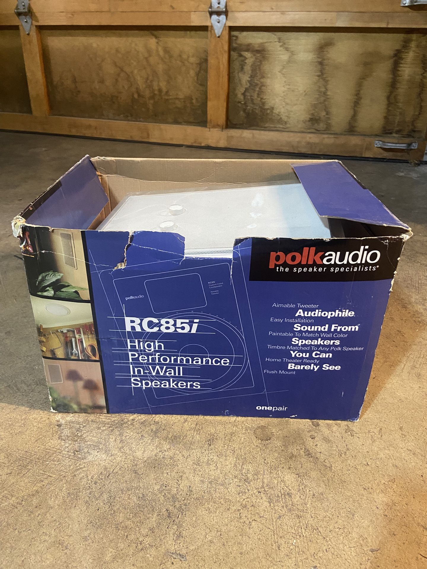 Polk Audio High Performance In Wall Speakers