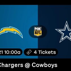 Cosm LA Chargers Vs Cowboys 12/21/25 